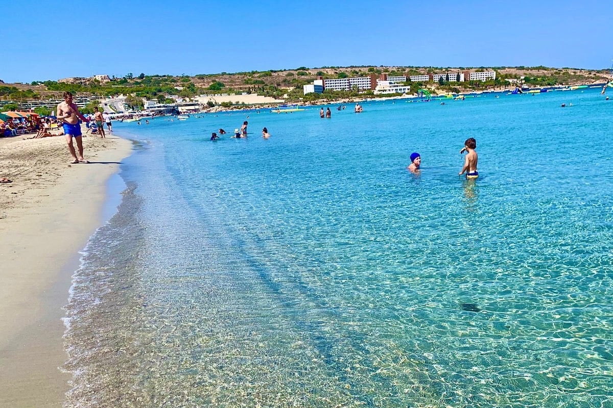 Beaches in Malta - Ghadira